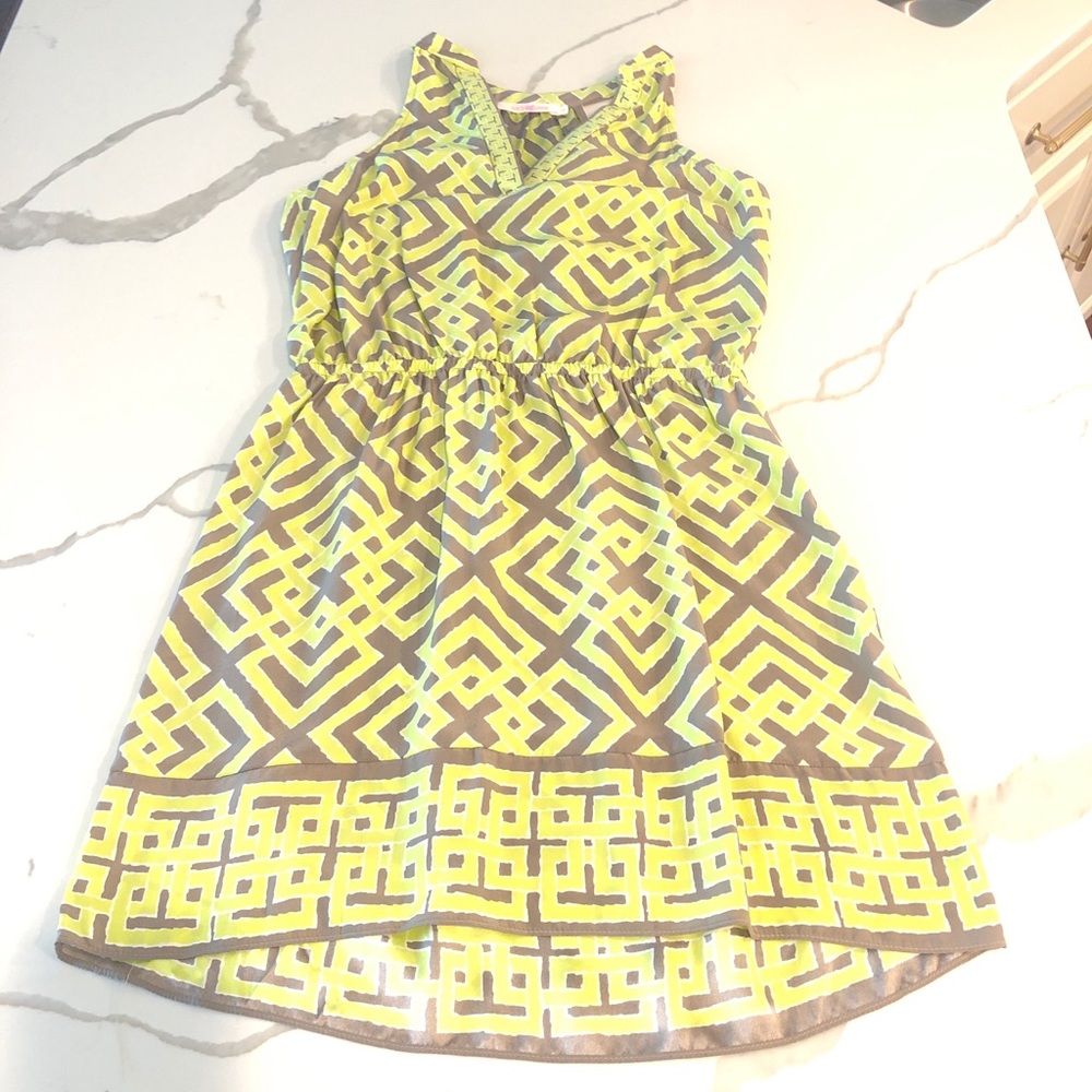 Alice & Trixie silk racerbqck dress size M